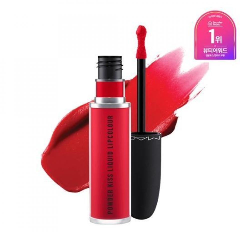 

MAc MAc MAc Powder Kiss Liquid Lipcolor A Little Tempe