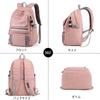 FANDARE Backpack for Men and Student Style with Cute Large Fits A4 Attaches to Perfect for and Pink Women, Charm, Capacity, 15.6-inch Laptops, Size,