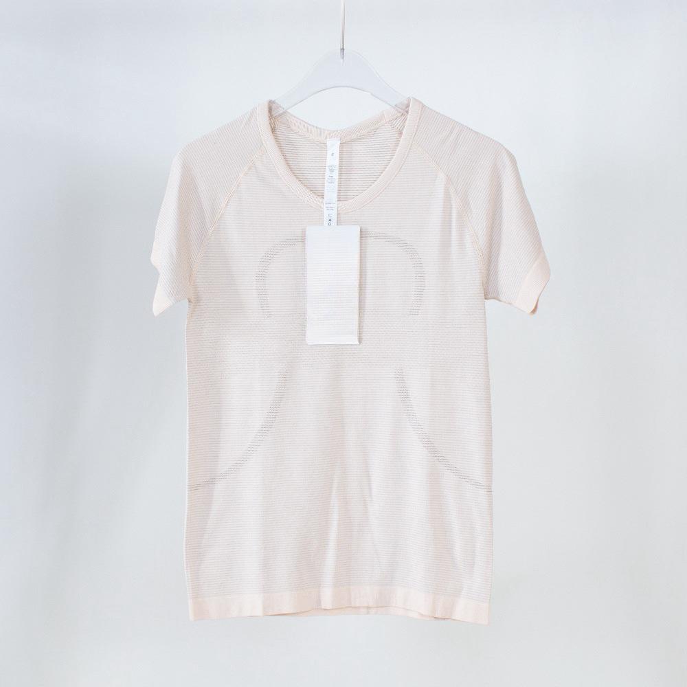 Women's Seamless 2.0 Yoga T-shirt - High Elastic, Tight-fitting Short Sleeve for Fitness & Jogging