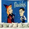 Bewitched Pattern Home Decor Tapestry, Wall Hanging, Decorative RV Wall Cloth.MGT0918433