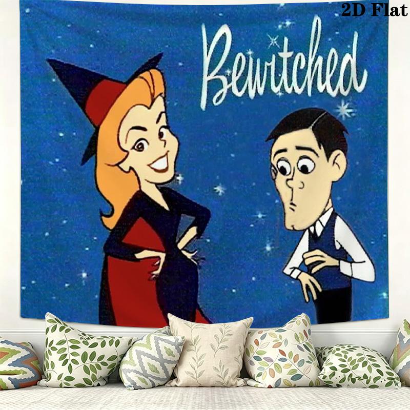 Bewitched Pattern Home Decor Tapestry, Wall Hanging, Decorative RV Wall Cloth.MGT0918433
