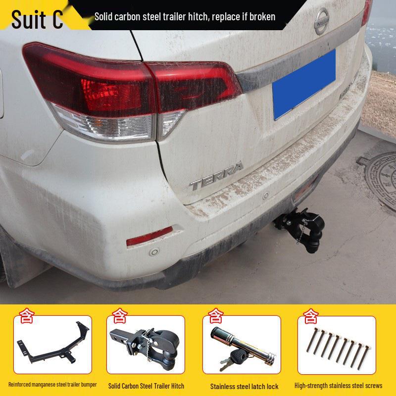 Enhanced Tow Bar for Nissan X-Trail, Qashqai, Murano, Terra, and New Paladin