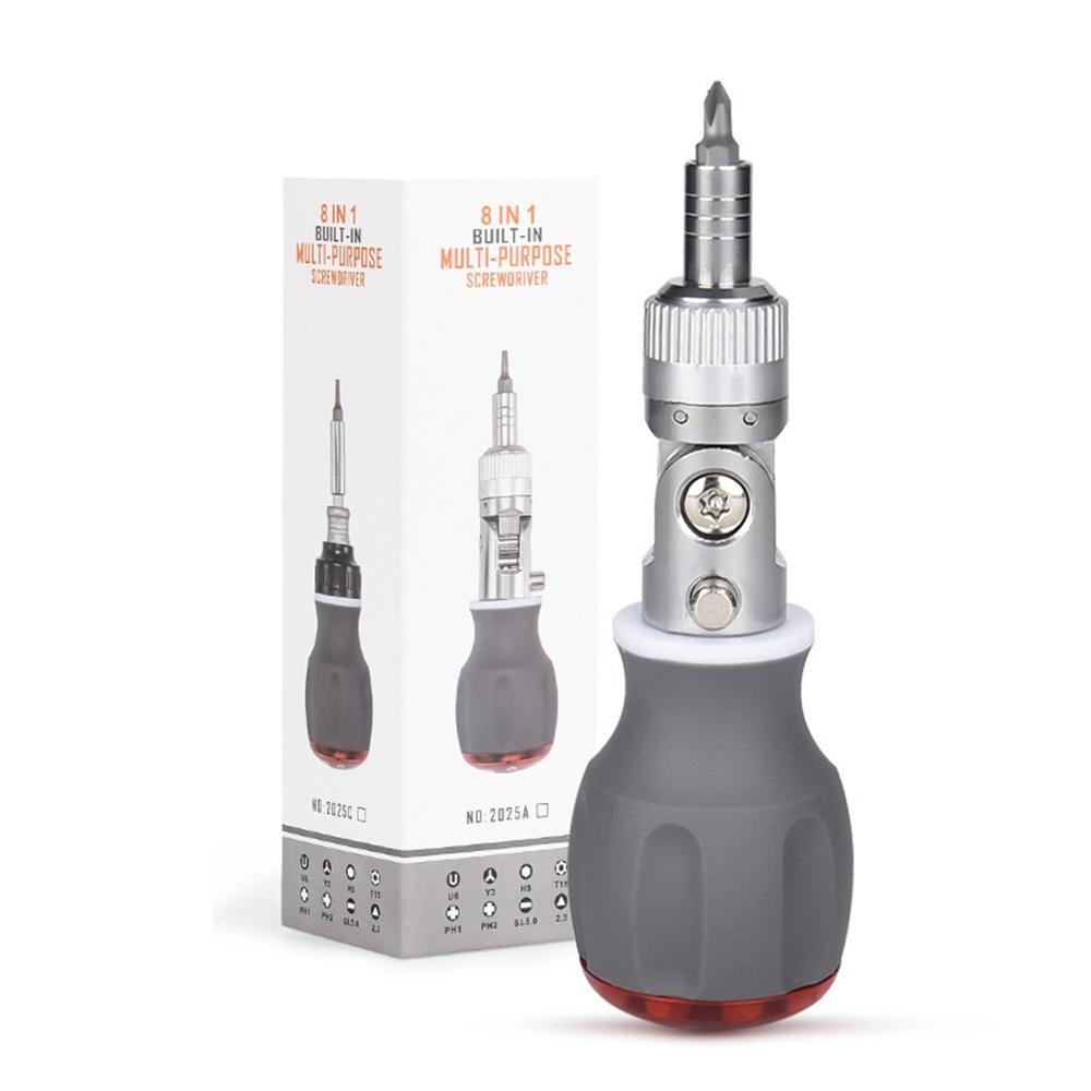 Chromium Vanadium Steel Ratchet Screwdriver Set Adjustable Angle Repair Screwdrive Kit Precision Screwdriver Set Repair Tool Kit