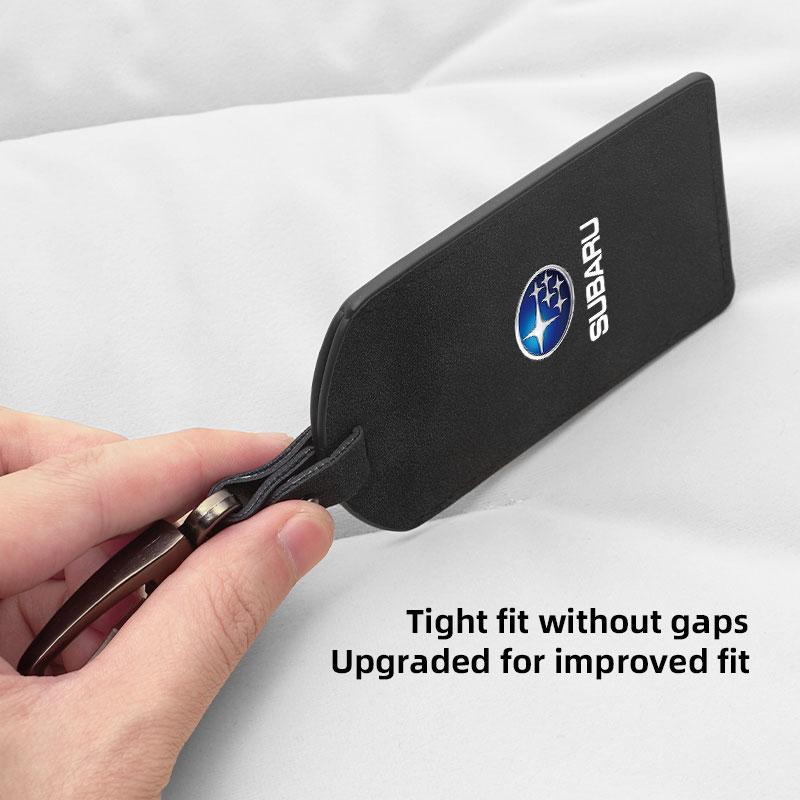 Key Card Holder Car Key Remote Protector Cover Accessories For Subaru STI Outback XV Forester Smart Crosstrek Ascent Tribeca BRZ lui8