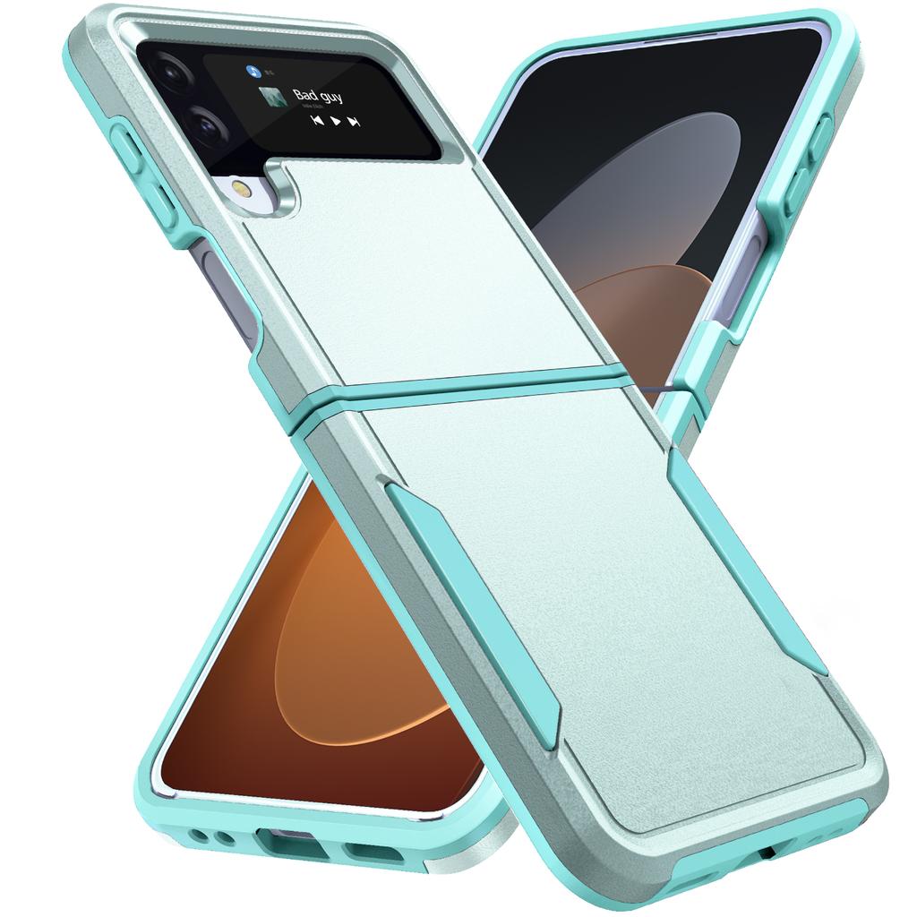 Mode Anti-Scratch Folding Rüstung Fall Für Samsung Galaxy Z Flip 4 5g Flip4 Zflip4 Nicht-Slip telefon Zubehör Funda