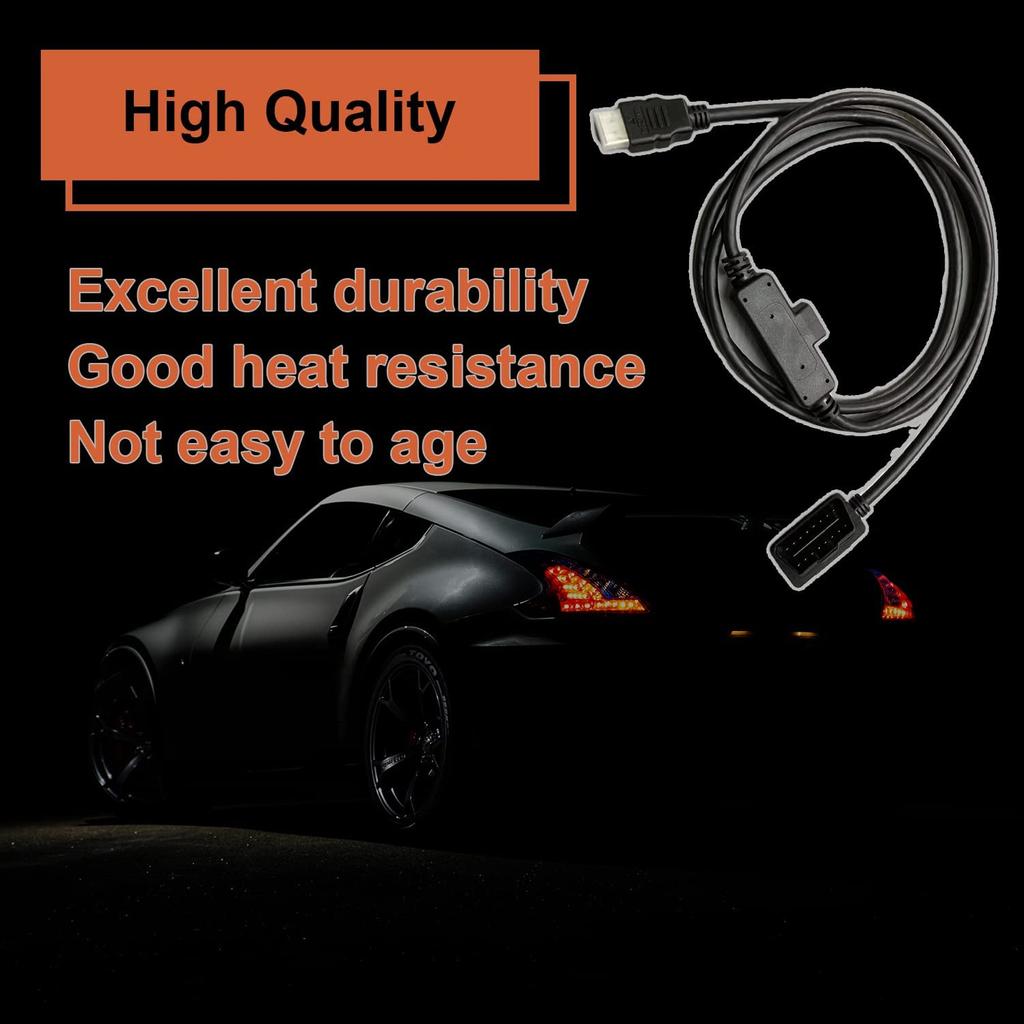 Comprehensive Vehicle Monitoring Maintenance Services with H00008000 Interface Cable OBDII to HDMI Display CS2 CTS2 CTS3