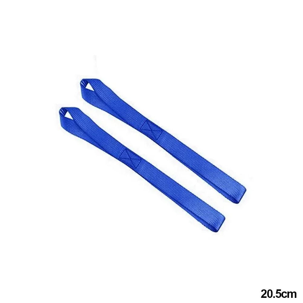 2PCS Car Motorcycle Packing Tie Downs Loop Strap Trunk Cargo Luggage Fixed Durable Mutipurpose Nylon Soft Straps Universal