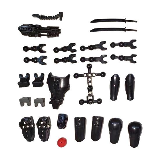 1 Set Action Figure Multi-Joint Movable Robot Toy Plastic Figure Doll for Home Office Desktop Decoration