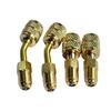 R410 Refrigerant Brass Adapter Rustproof Corrosion Resistant Universal Reverse Thread