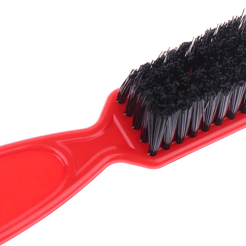 Kunststoffgriff Friseur Weiche Haarreinigungsbürste Barber Neck Duster Gebrochenes Haar entfernen Kamm Haarstyling-Tools Kamm