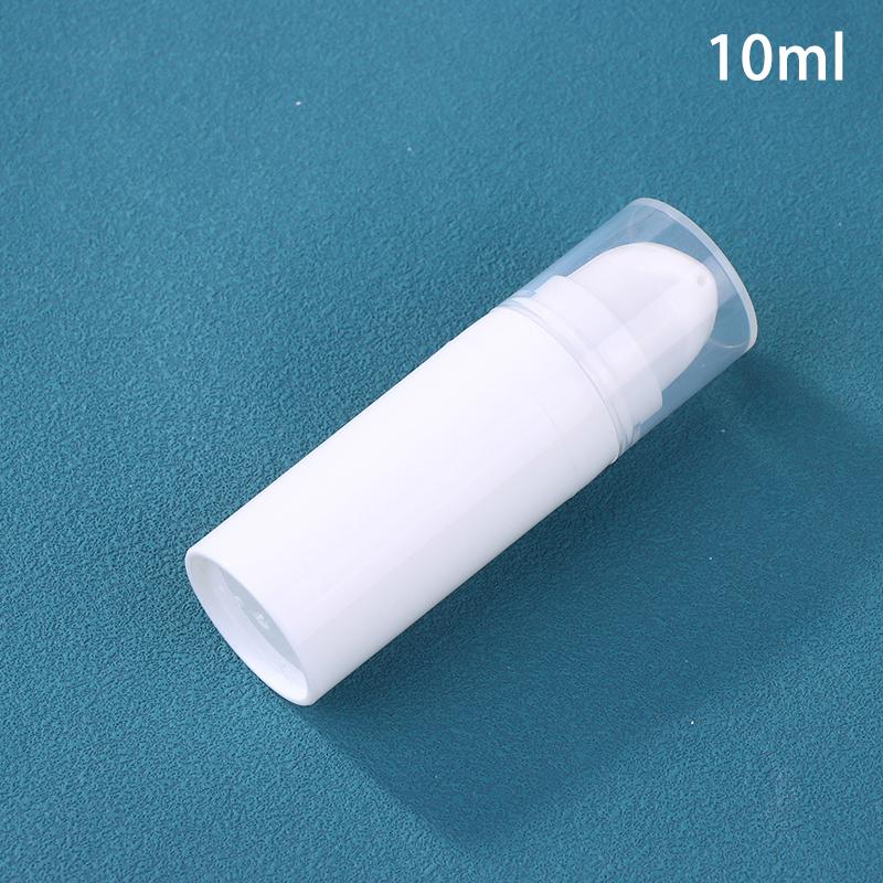 

5-50 мл Мини Портативный Вакуумный Нажимной Тип Бутылка Многоразового Использования Косметика для Макияжа Для Крема Геля Увлажняющих Средств Жидкого Лосьона Бутылки 10ml белый