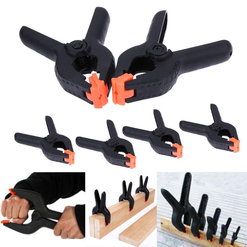 Woodworking Spring Clamps 2/3/4/6 Inches DIY Tools Plastic Nylon Toggle Clamp Woodworking Spring Clamps 2/3/4/6 Inches DIY Tools Plastic Nylon Toggle Clamp