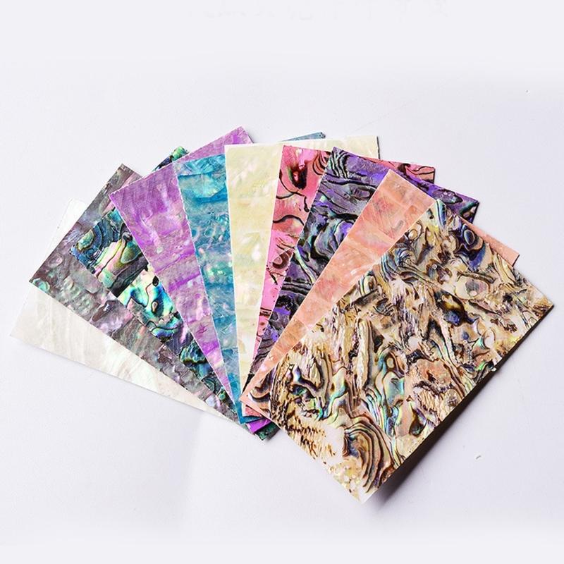 Abalone Shells Sticker Sheet Self Adhesive for Jewelry Making Craft Photo Album Phone Case Embellishment
