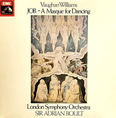 LP Record VAUGHAN WILLIAMS  LONDON SYMPHONY   Job  A Masque For Dancing ASD2673 HIS MASTERS V UK Classical Used