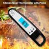 Instant Reading Food Thermometer Waterproof Electronic BBQ Thermometer Kitchen Thermometer Food Meat Thermometer