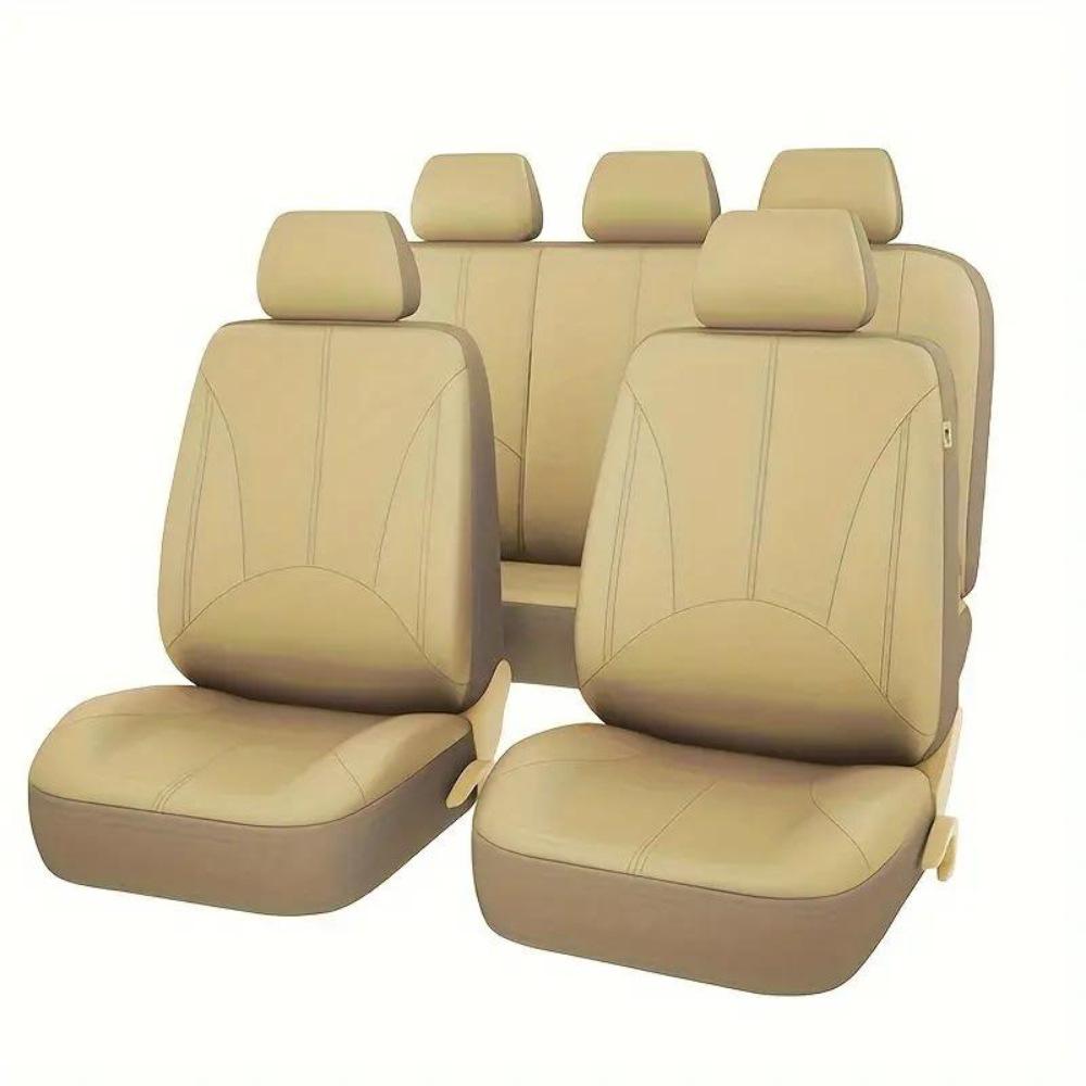 Universal PU Leather Car Seat Cover – Cross-Border Cushion, One-Piece, Dropshipping Available