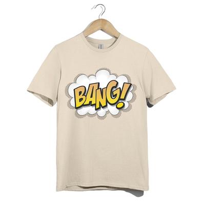 T-Shirt Comic Book Bang | Maglietta Grafica Esplosione Pop Art Retrò Unisex Stile Divertente
