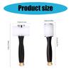 Leather Carving Hammer T-shape Hammer with Wood Handle Leather Craft Tool Craft Hand Tool for Leather Craft Project
