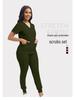 Unisex Multicolored Scrub Set for Nurses - Women's and Men's Medical Workwear