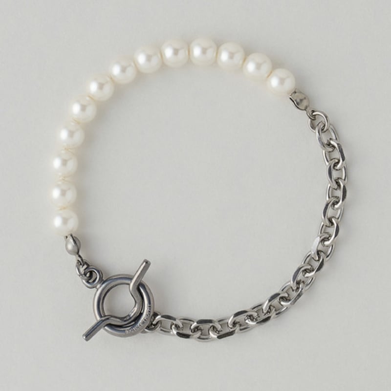 

BICYCLE TROPHY BT Pearl Bracelet 06 (6mm / half&half) 21cm
