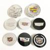 AABKH1 67mm Car Wheel Center Hub Cap Rim Cover Stickers for Cadillac CT4 CT5 GT4 STS SLS XLR SLR XT4 XT5 XT6 SRX XTS ELR BLS Escalade
