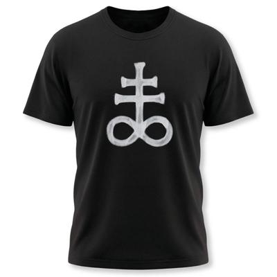 Leviathan Cross T-Shirt | Pagan Brimstone Alchemical Symbol Unisex Tee Shirt
