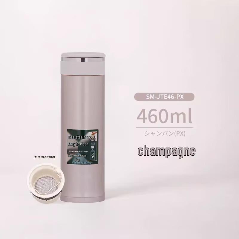 Zojirushi SM-JTE46 Stainless Steel Vacuum Insulated Tea Mug with Filter