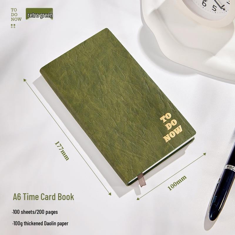 Student Daily Planner: Dungeon-Themed A6 Self-Discipline Notebook for Effective Time Management and Custom Diary.