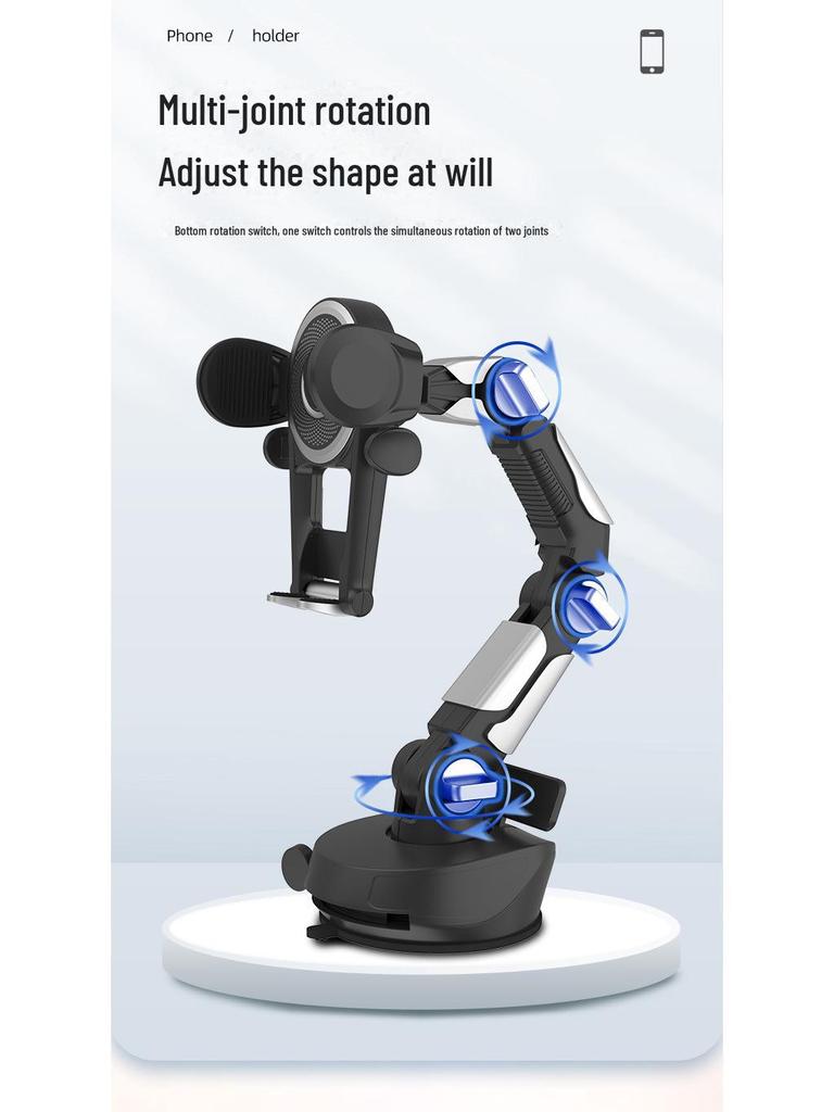 Universal Truck Car Phone Holder with Suction Cup for Center Console and Navigation