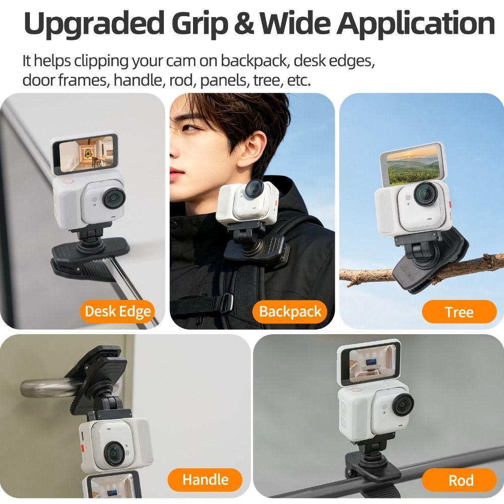 Magnetic Camera Backpack Mount Wall Mount Bracket for Insta360 GO Ultra Action Camera Accessories