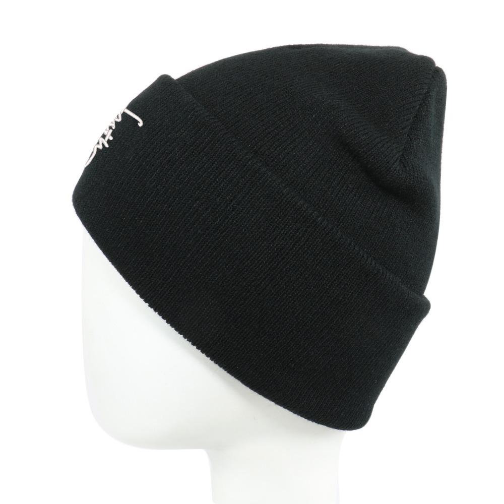 Embroidered Beanies Hats Cotton Knitted Hats Winter New Ear Protection Hat