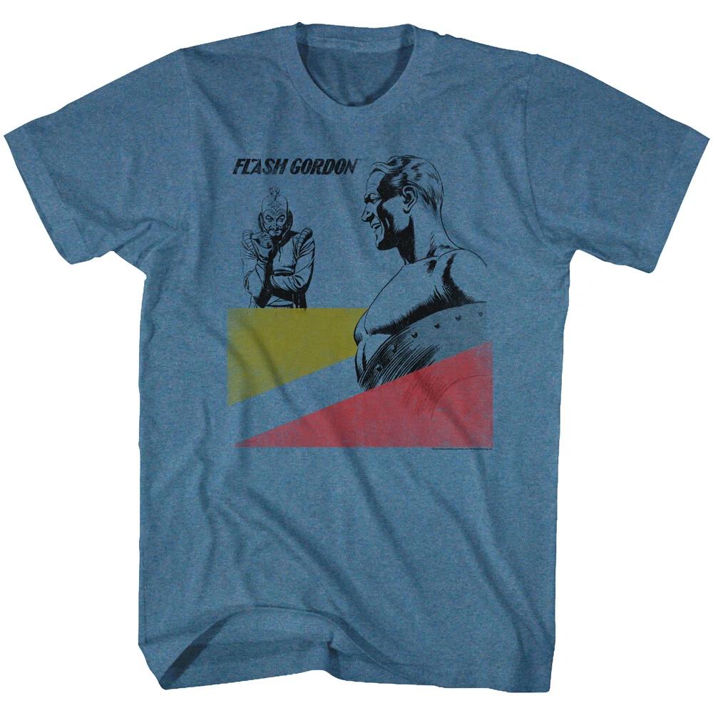 Flash Gordon Classic 80 s Movie Ming & Flash Laughable Men s T Shirt 3XL