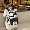 Schultasche Rucksack mit großem Fassungsvermögen Damen Japanisch Neu Hochwertig College-Stil Schultasche Niedliche Schmerz Tasche Damen Tasche Neu