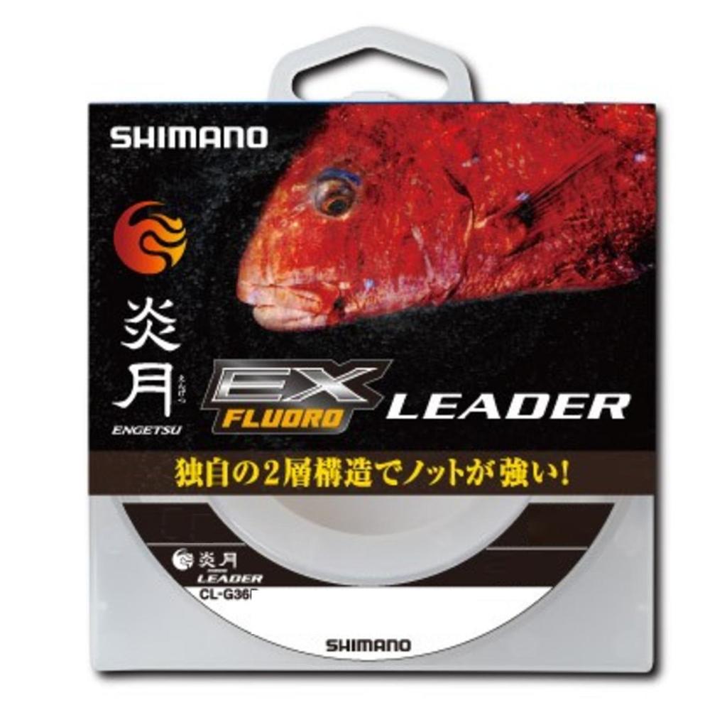 SHIMANO Shock Leader Engetsu Madai EX Fluorocarbon 30m Clear Fishing Line 6.0 CL-G26P