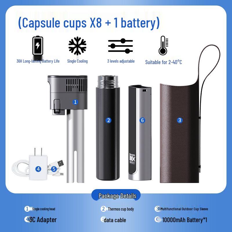 Portable Insulin Mini Fridge: Rechargeable, Travel-Friendly, Flight-Approved