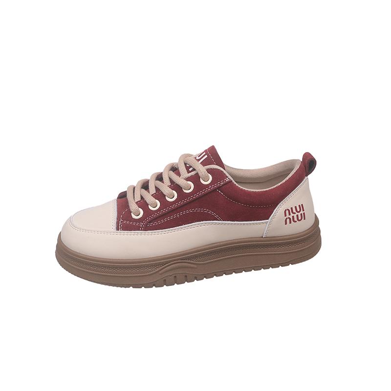 

New 2025 Casual Running Shoes for Women - Anti - Slip Mesh Breathable Fashionable for Summer Hiking & Tennis Couple Option 35 красный