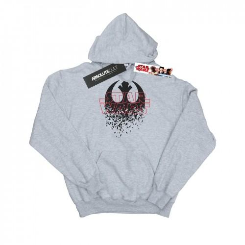 STAR WARS Jungen The Last Jedi Zerschmettertes Emblem Hoodie