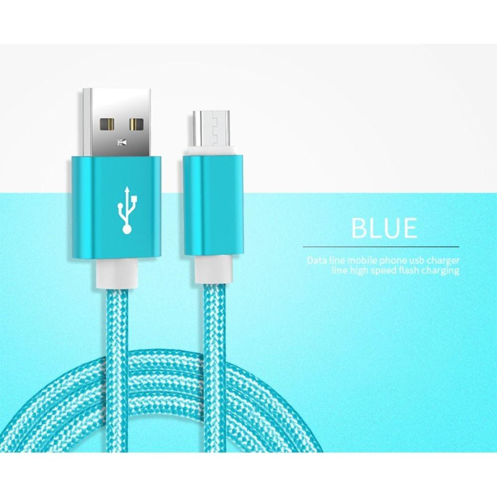 Nylon Thread USB-C Lead Braided USB C Cable Type-C Charging Cable for Samsung S9 S10 S20 + S23
