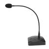 Desktop Gooseneck Wired Microphone System Table Mounted Corded Voice Condenser Mic Professional for Conference