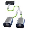 Waterproof POE Combiner Splitter Adapter POE Splitter 2-in-1 Network Cabling Connector Run 2 IP Cameras on 1 Network Cable