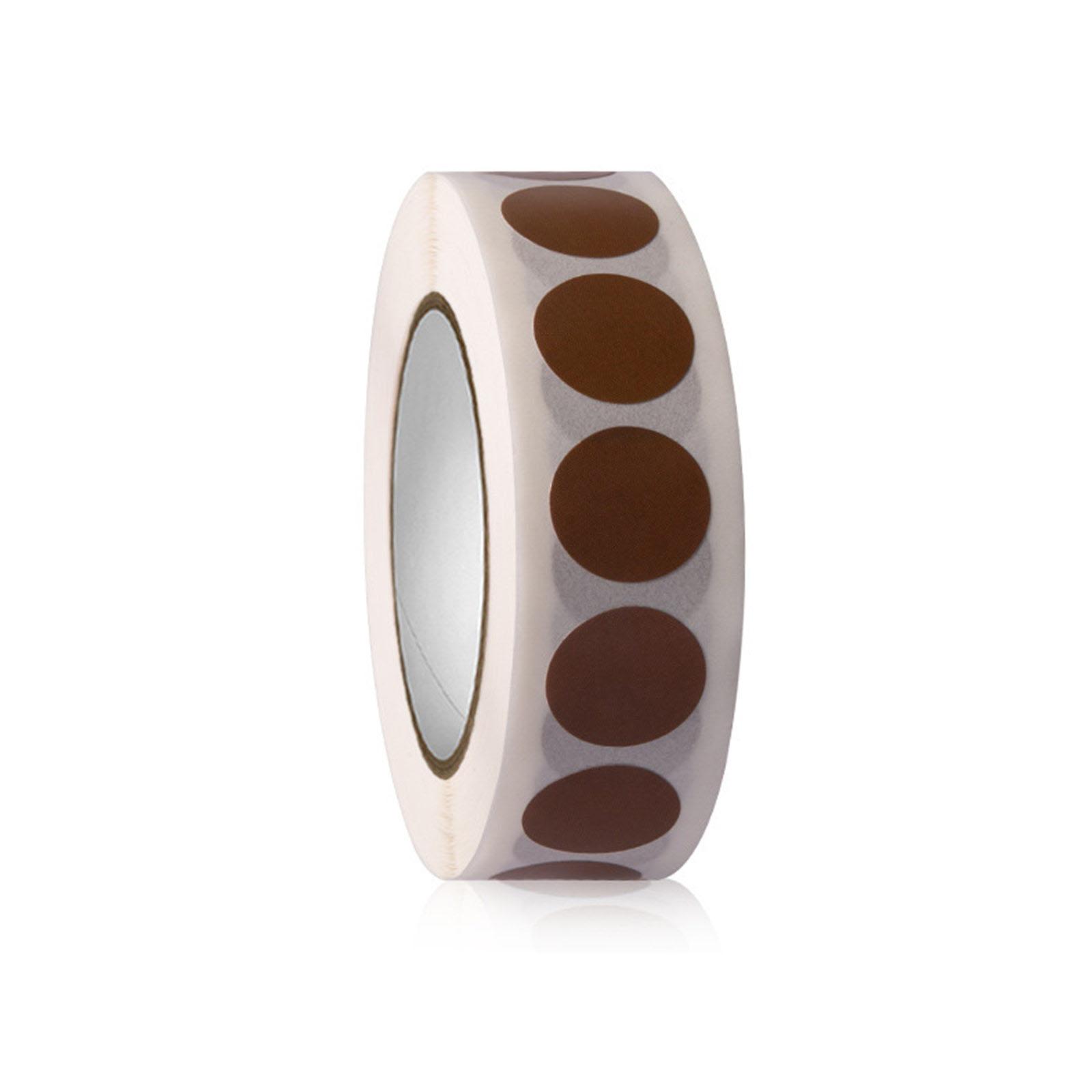 

1000 шт. цветные наклейки с точками 13 мм маленькие круглые наклейки с точками самоклеящиеся этикетки для маркировки скрапбукинга фотоальбома коричневый