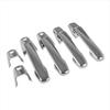 RUIQ Outer Door Handle Covers for Suzuki Spacia and Spacia Custom MK04 Series Coverage Chrome-Plated (Full Type)
