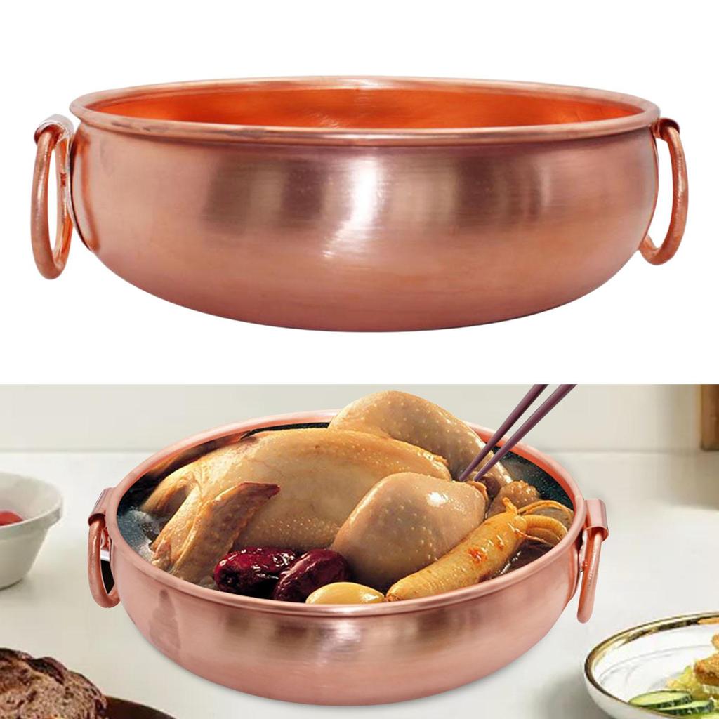 Copper Pot Camping Restaurant Home Noodles Thickened Party Kitchen Cookware Quick