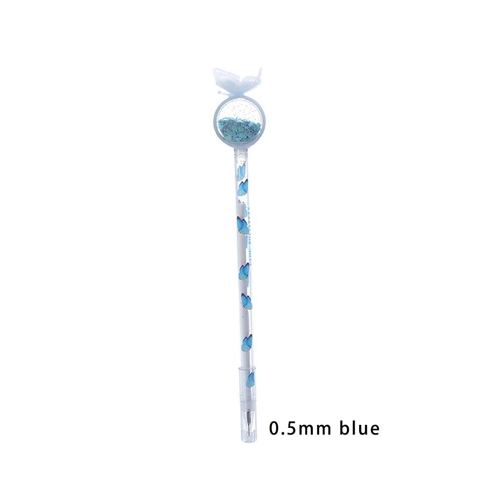 Cute Sequin Neutral Gel Pen 0.5mm Sign Tool Student Office Stationery for Wedding Bridesmaid Birthday Guest Gifts