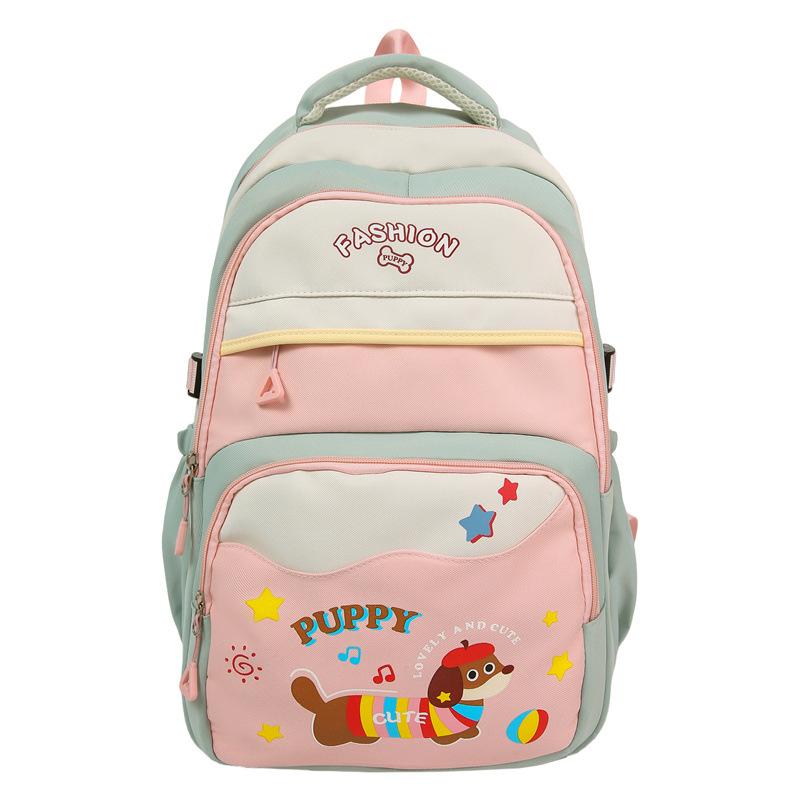 New Cute Cartoon Schoolbag High Value Primary School Backpack Junior High School Girls High School Large Capacity Student Schoolbag