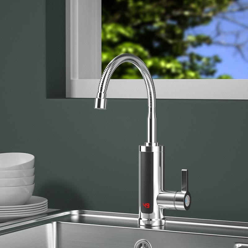 110V Dual-Use Quick-Heating Electric Faucet for Kitchen and Bathroom