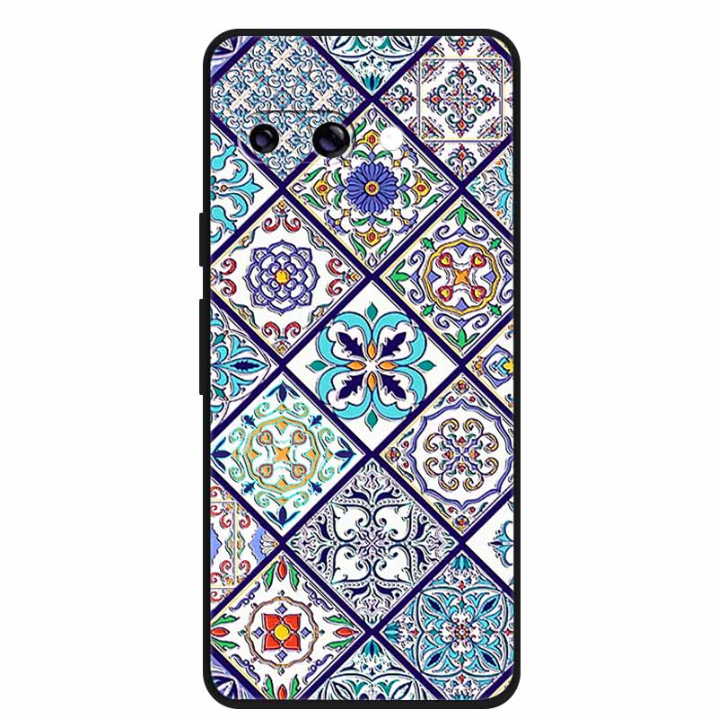 For Google Pixel 10a Case 3D Relief Flower Emboss Soft Silicone Funda Google Pixel 10a 5G 3D Cartoon Shell Pixel10a 3D Relief