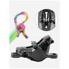 MUQZI 2pcs Titanium Bolts Bicycle Disc Brakes Caliper Lightweight Mounting Screws Road MTB Disc Brake Pad Bolts with Fixing Clip