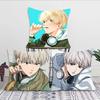 Kaji Ren Hot Blooded Anime W-Wind Breaker Pillow Case Fashion Square Pillowcase Bedroom Sofa Room Ins Decoration Leisure