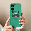 Cases For Vivo Y22 Y22S Flower Liquid Silicone Camera Lens Protection Phone Back Cover For VivoY22 Vivo Y 22 Y22 S Coque Bumper
